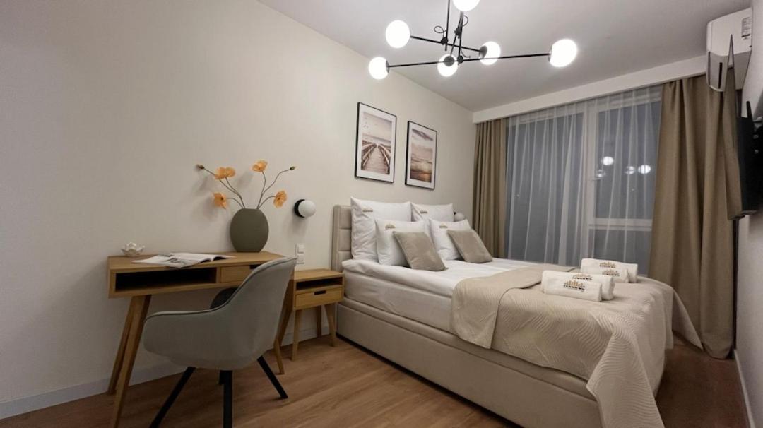 Chlebova - Riverside View Terrace, Free Parking, Gym & Kidsplay By Downtown Apartments Гданьск Экстерьер фото